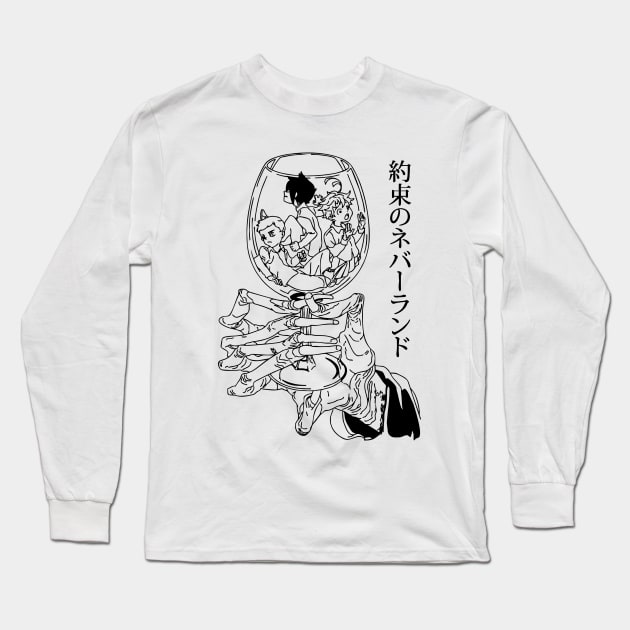 The Promised Neverland Long Sleeve T-Shirt by vesterias